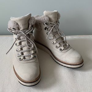 Cole Haan leather waterproof boots. Size 7.5M